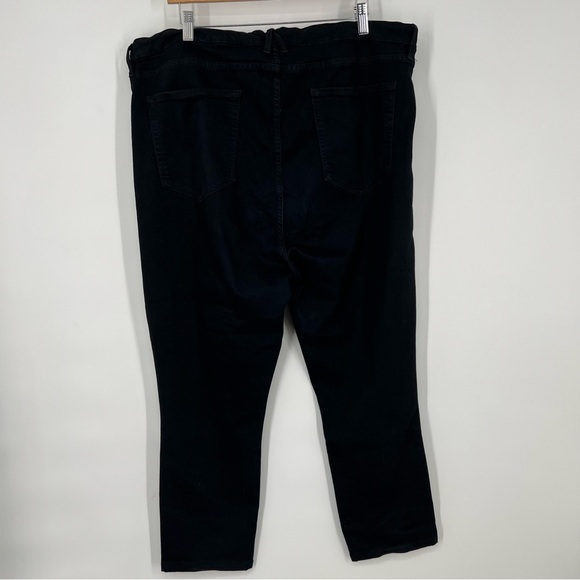 Good American Black Good Waist Stretch Denim Skinny Jeans Size 24 - Picture 5 of 8